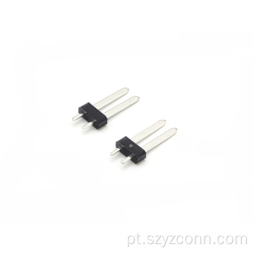 Conector de cabeçalho de pino de passo de 3,5 mm reto 2P